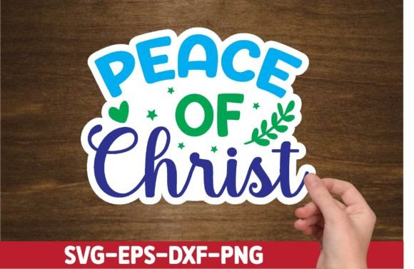 Christian Sticker SVG Design for Graphics and Crafts