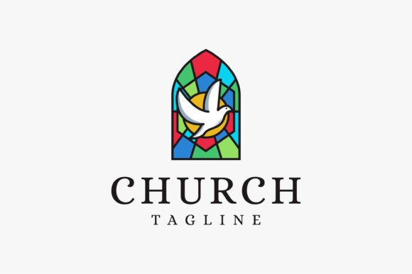 Church Dove Christian Logo: Graphics & Logos Review