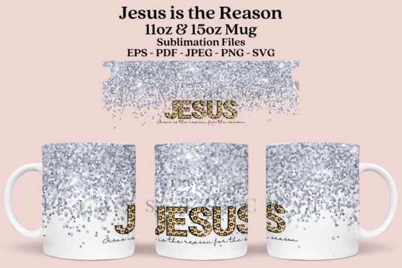 Jesus is the Reason Mug Sublimation Wrap: Graphics & Crafts Review
