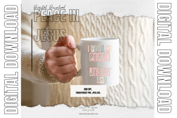 Peace in Jesus Graphics: Print Templates Review