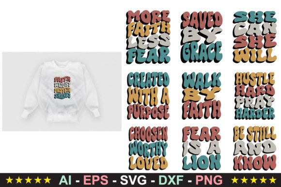 Retro Christian SVG Bundle: Graphics for Faith Crafts