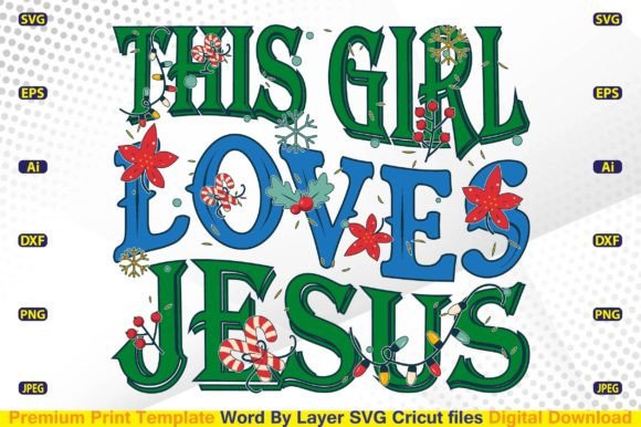 This Girl Loves Jesus Retro SVG: Graphics & Crafts Review